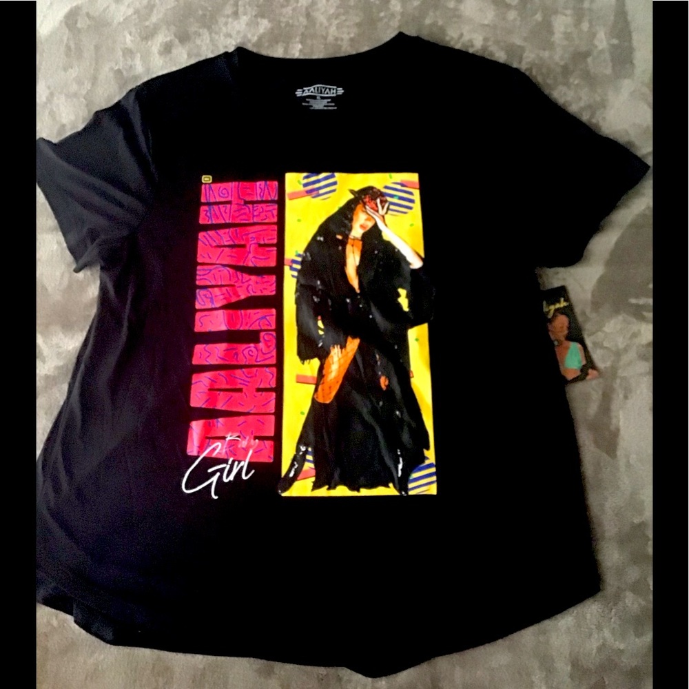 New AALIYAH T-SHIRT